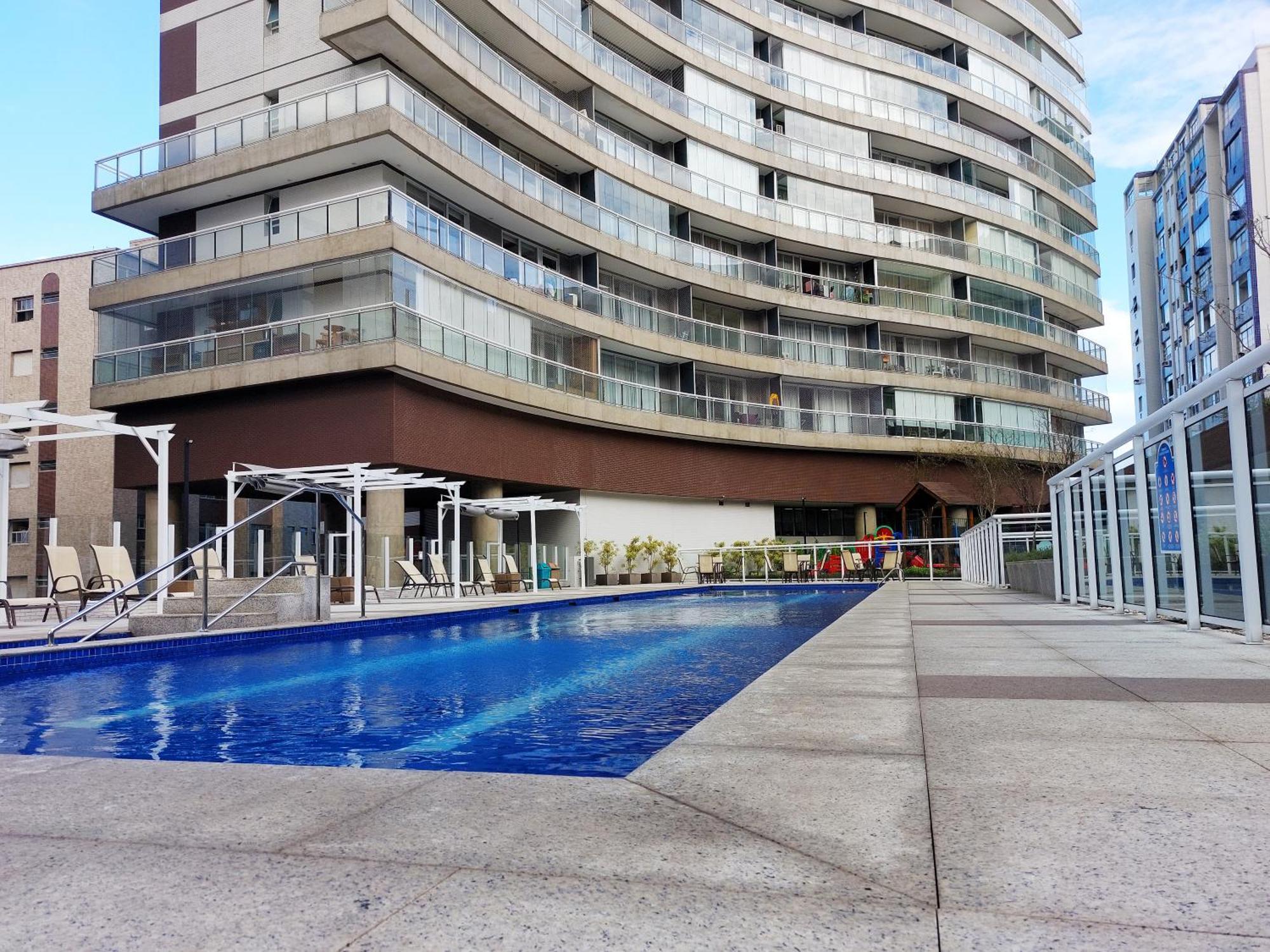 Ferienwohnung Book Santos - Unlimited 1112 - Um Pe Na Areia Exterior foto