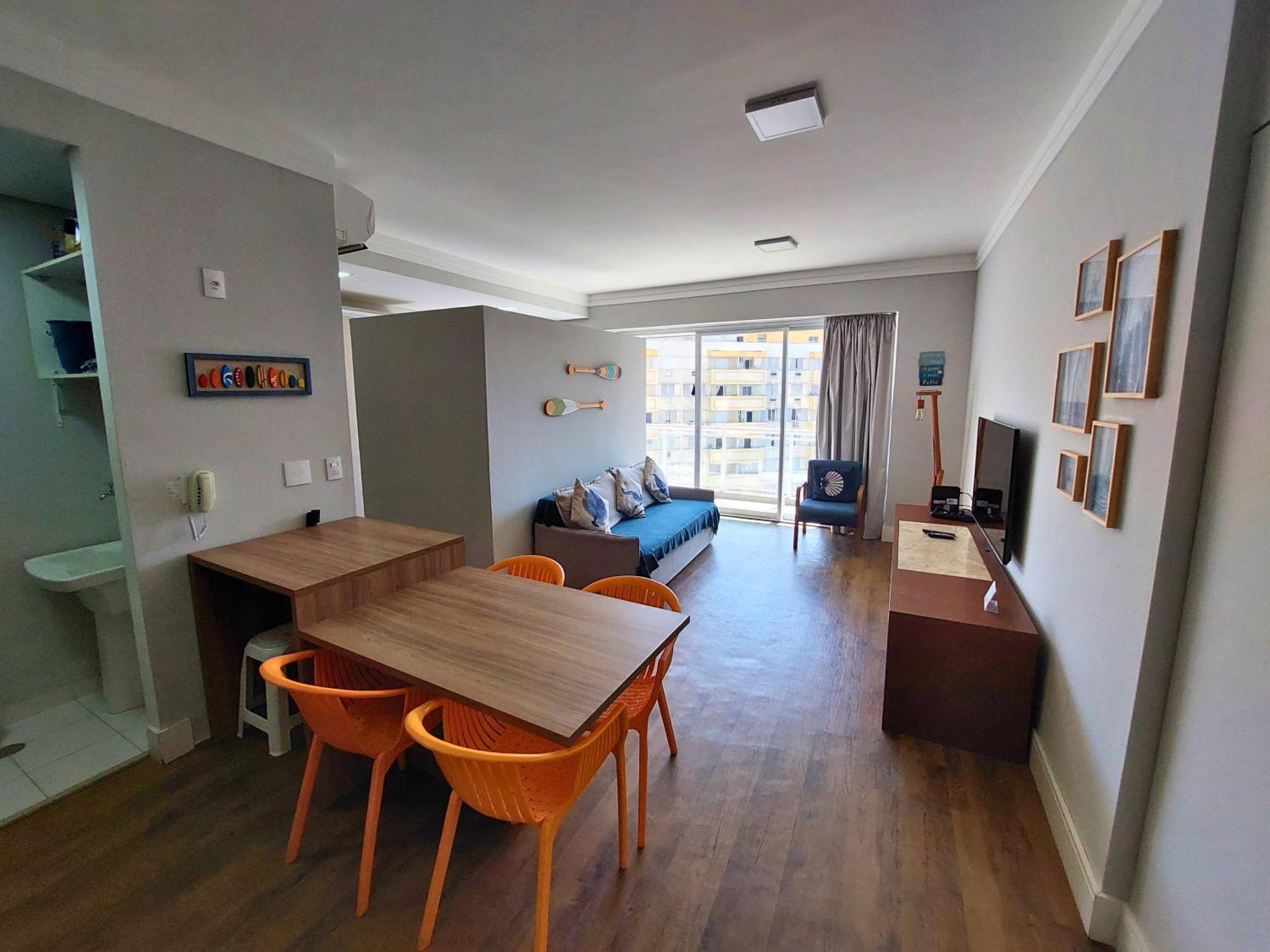 Ferienwohnung Book Santos - Unlimited 1112 - Um Pe Na Areia Exterior foto