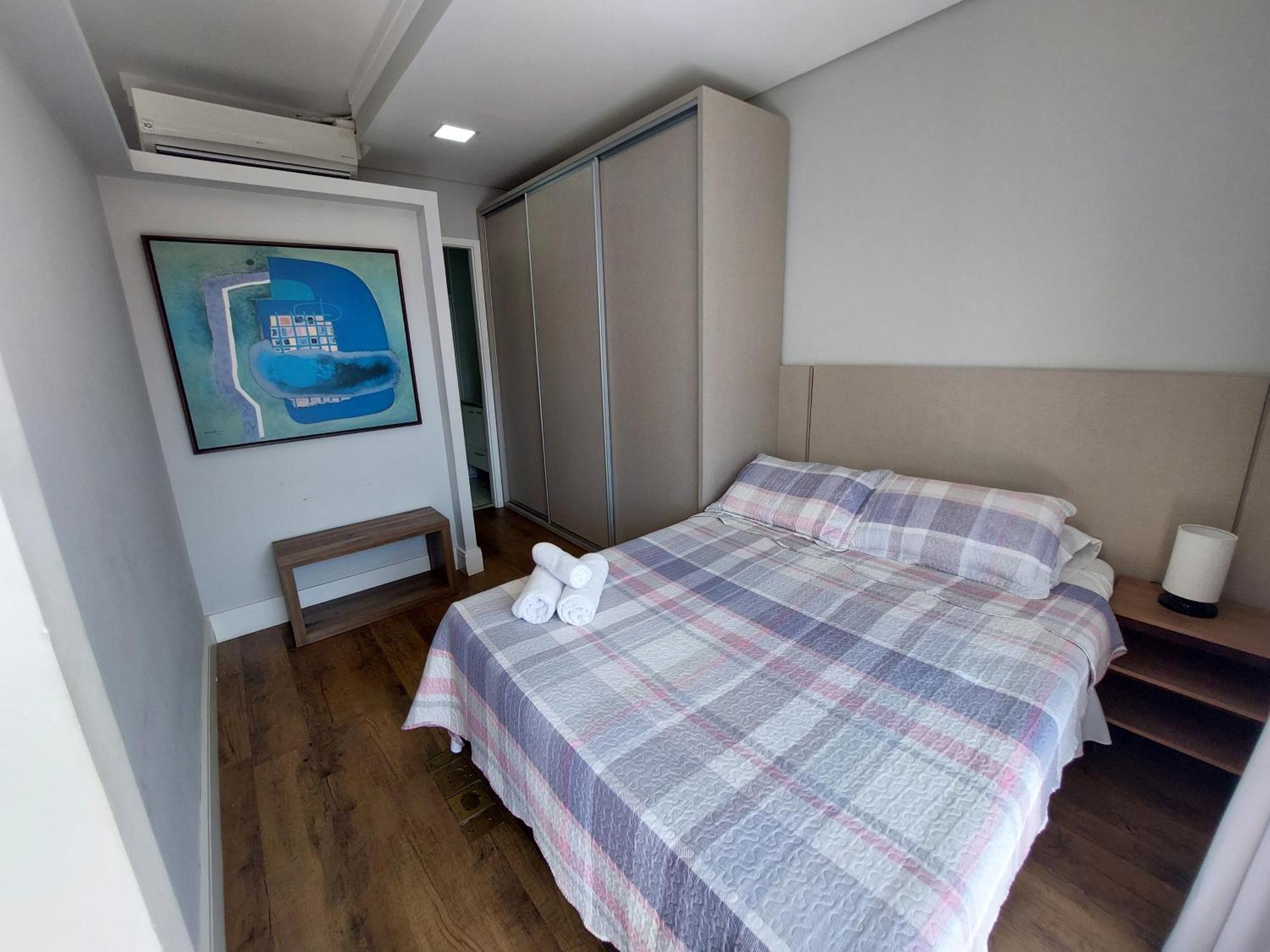 Ferienwohnung Book Santos - Unlimited 1112 - Um Pe Na Areia Exterior foto