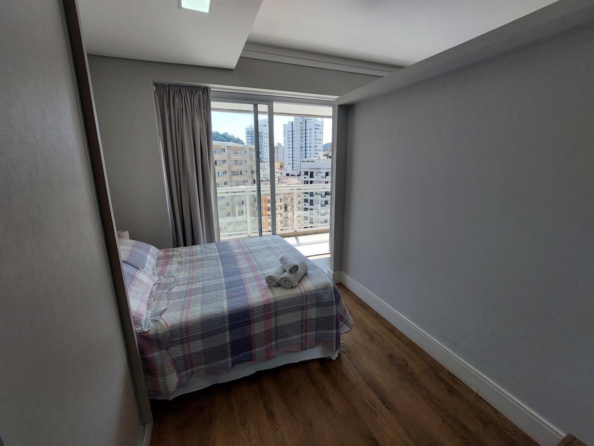 Ferienwohnung Book Santos - Unlimited 1112 - Um Pe Na Areia Exterior foto